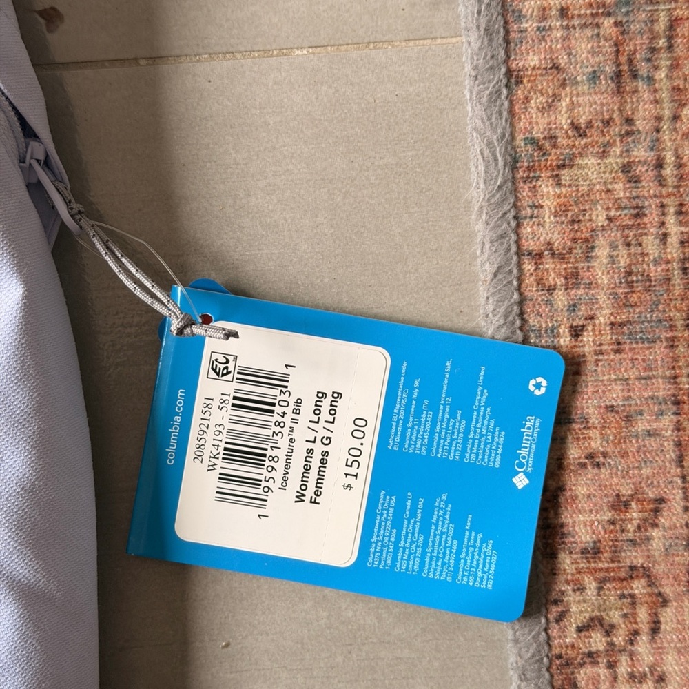 Columbia Women's Ski Bib Large Long - Picture 4 of 6